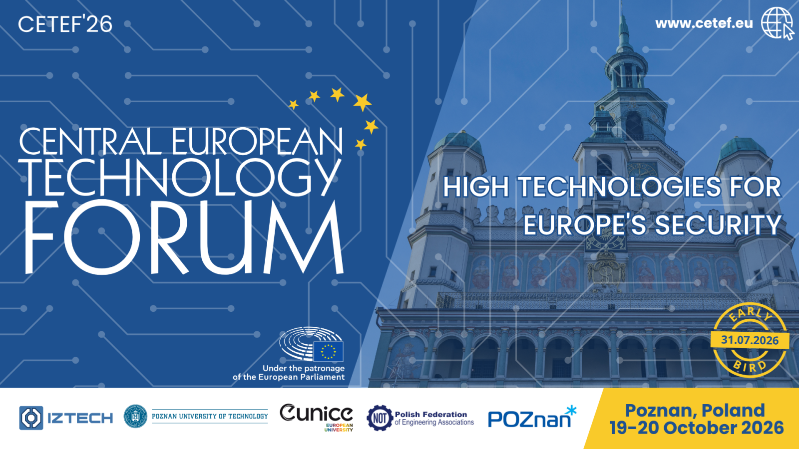CETEF '26. Zaawansowane technologie dla bezpieczeństwa Europy