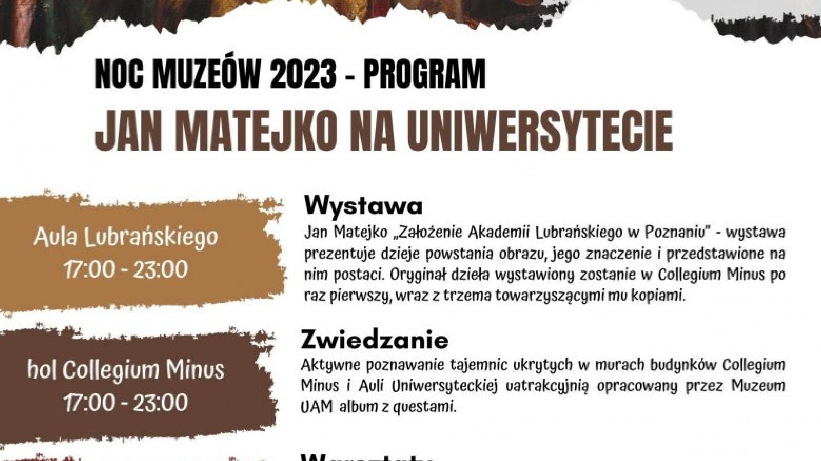 Matejko na UAM