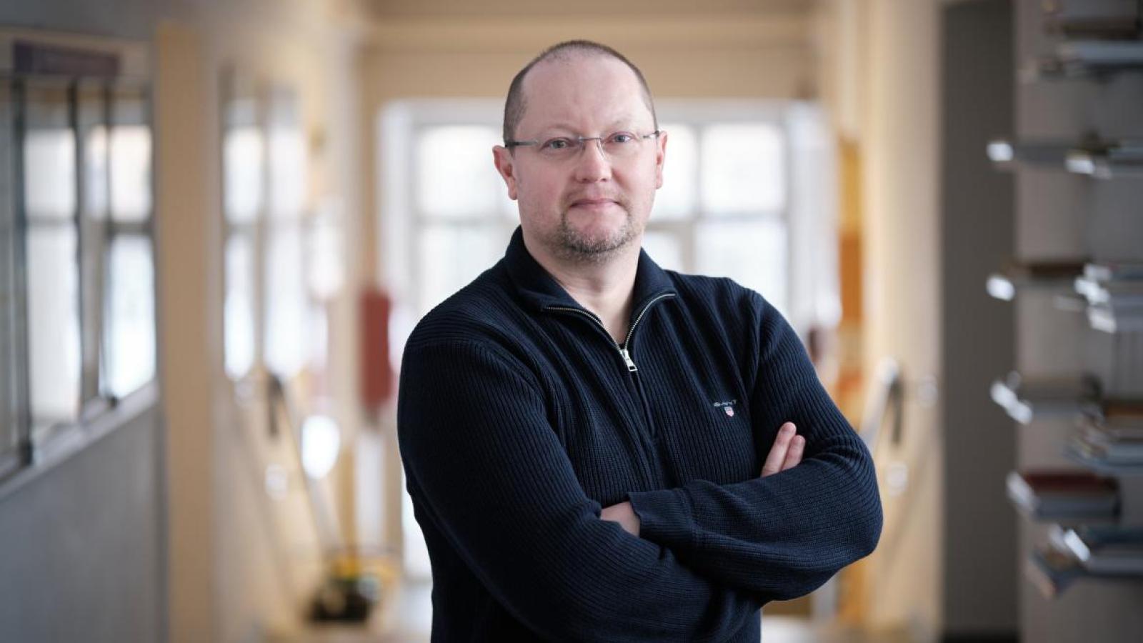 Prof. UAM Łukasz Kaczmarek Fot. Władysław Gardasz