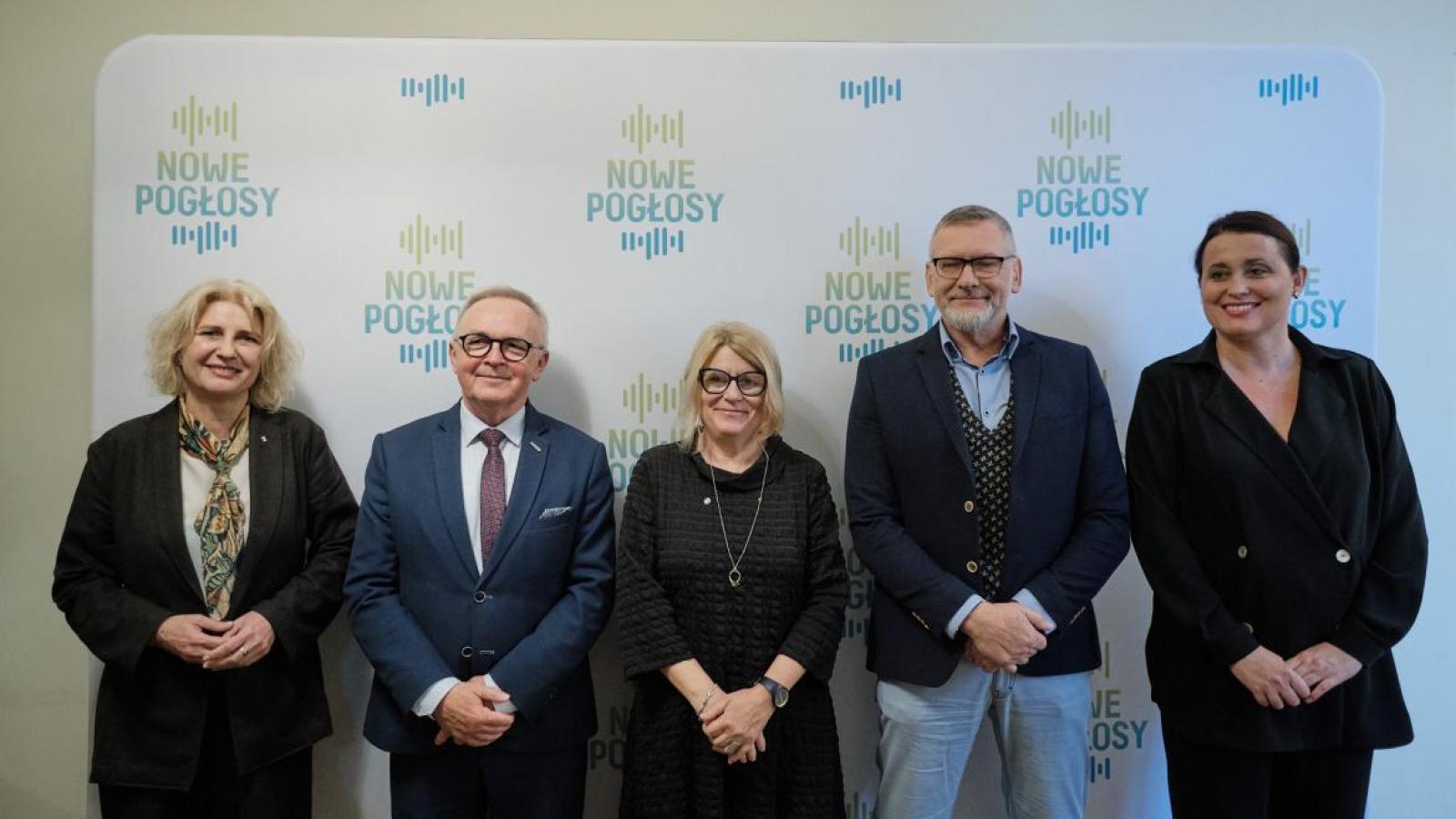 Konferencja prasowa poświęcona Ogólnopolskiemu Festiwalowi Piosenki Studenckiej „Nowe Pogłosy”, fot. Władysław Gardasz